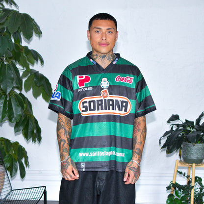 Vintage 2002 Club Santos Laguna Replica Away Jersey