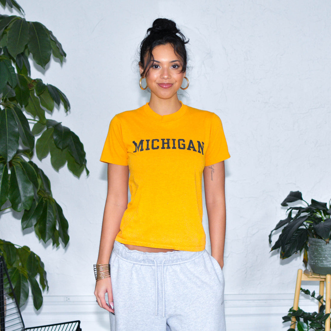 Vintage 80s University of Michigan Wolverines T-Shirt