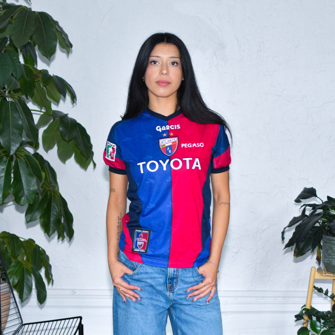 Vintage 2004 Garcis Femme Atlante FC Home Jersey