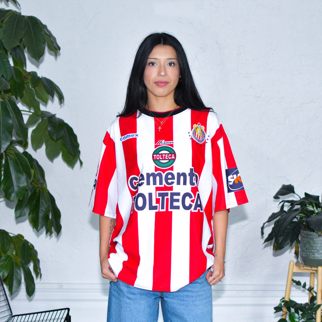Vintage 2000 Chivas de Guadalajara Replica Home Jersey
