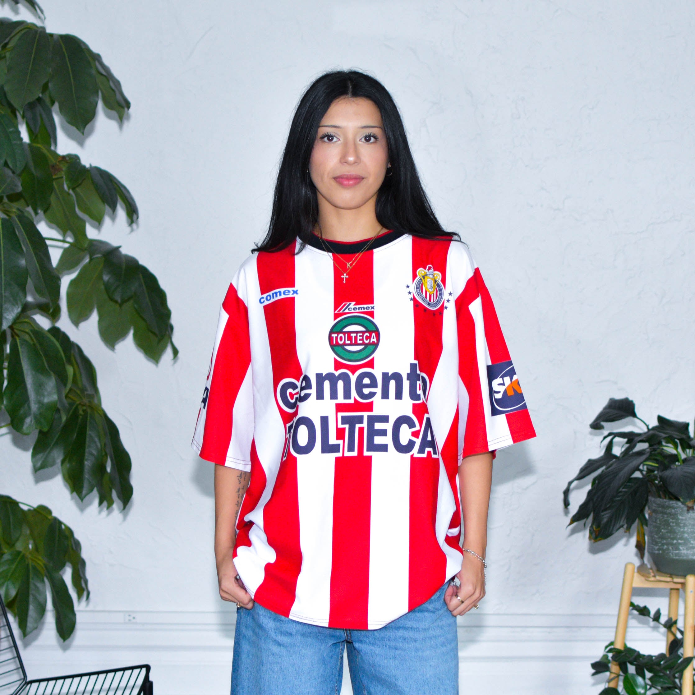 Vintage 2000 Chivas de Guadalajara Replica Home Jersey
