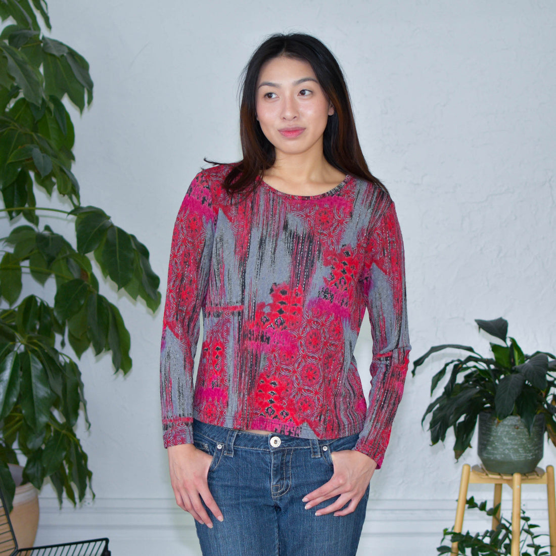 Vintage Koret Femme Long Sleeve Top
