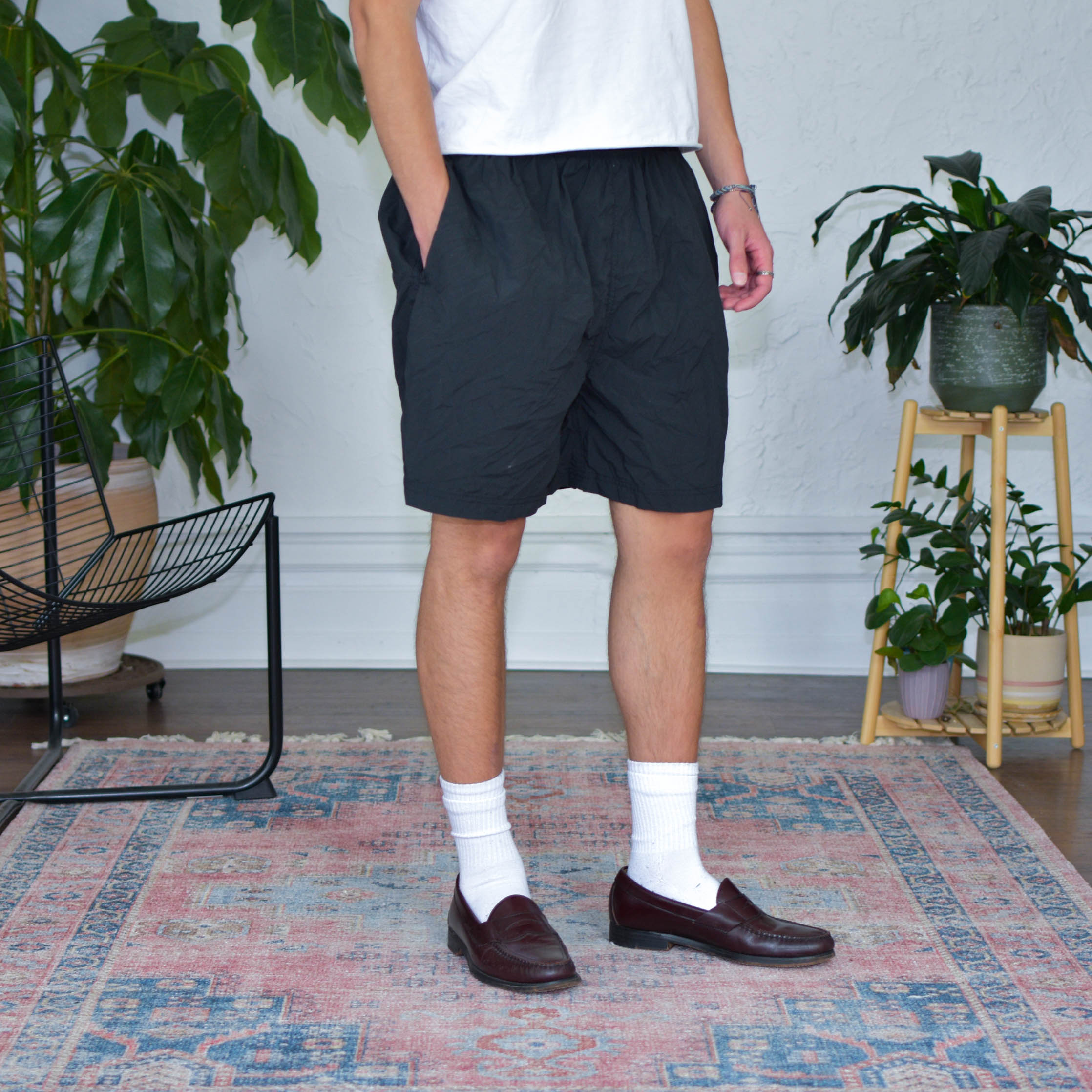 Vintage Adidas Nylon Athletic Shorts