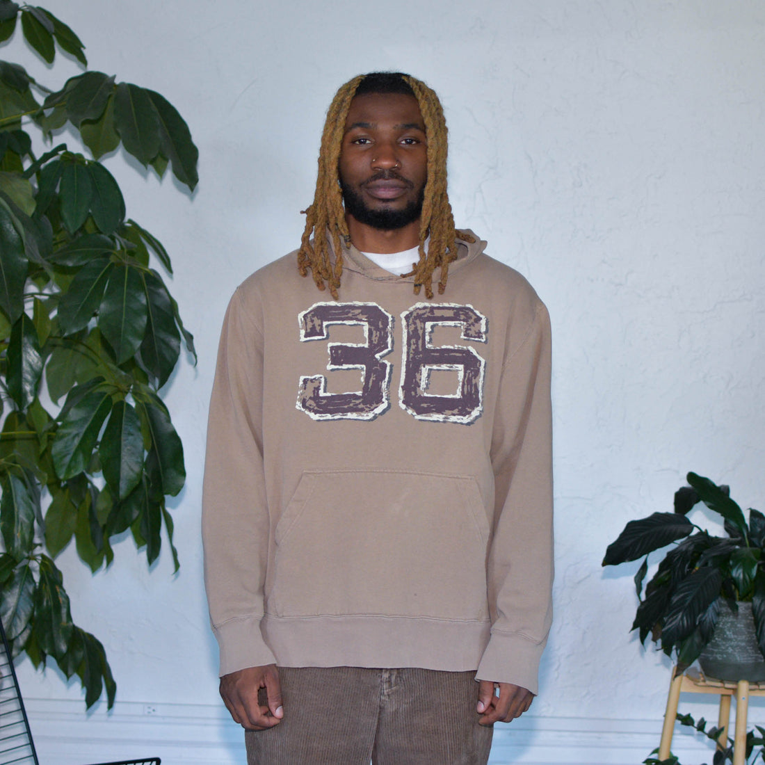 Vintage Aeropostale Tan Hoodie